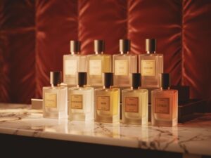 Butelki perfum różne zapachy