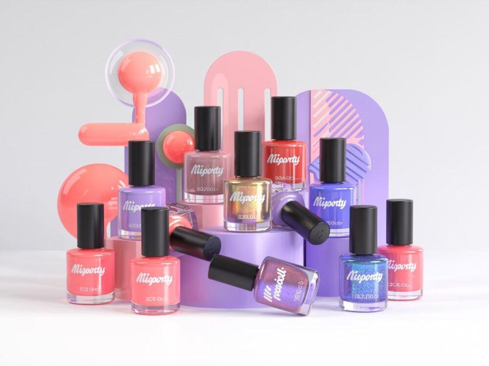 Kolorowy manicure Miss Sporty