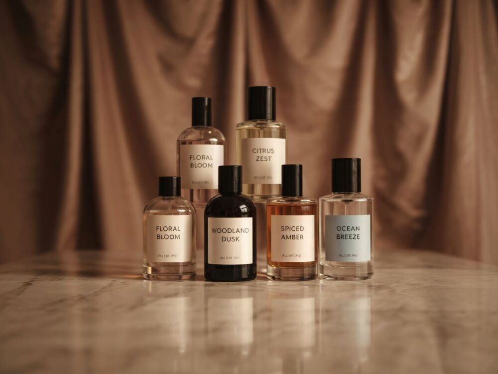 Kwiatowe i drzewne perfumy