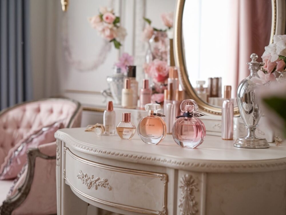 Luksusowe flakony perfum damskich
