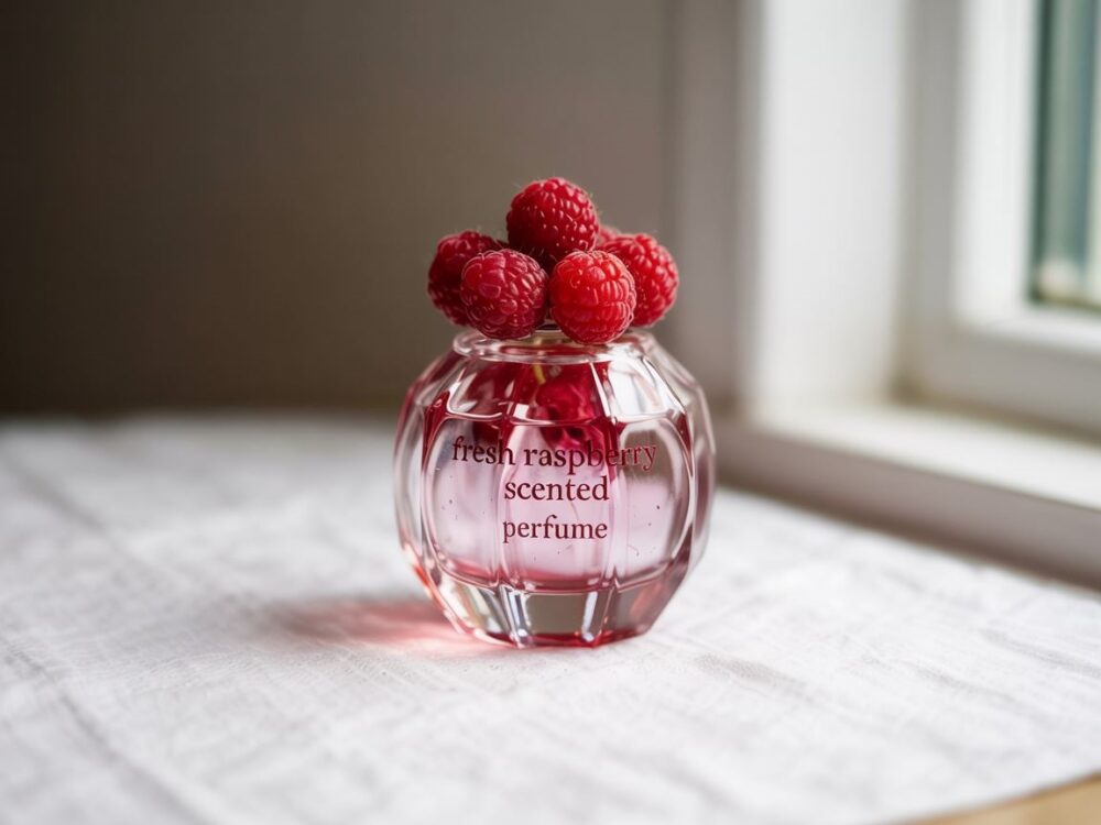 Zapach malin w flakonie