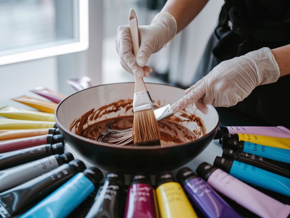 akcesoria do koloryzacji włosów