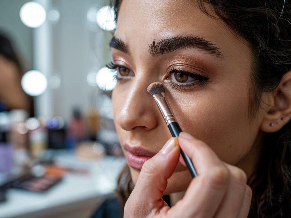 aplikacja cieni do powiek