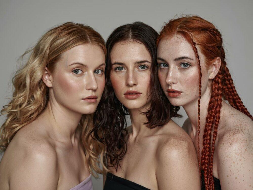 dobór koloru włosów do cery