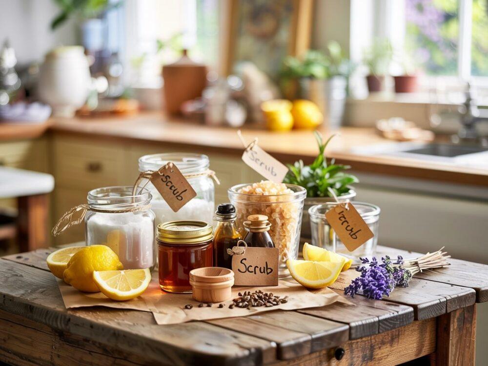 domowy peeling składniki