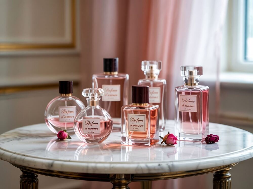 francuskie perfumy flakony