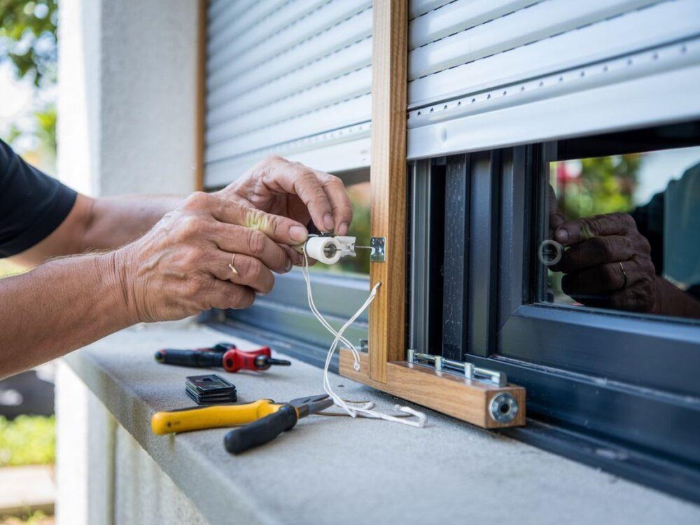 mechanizm rolety zewnętrznej