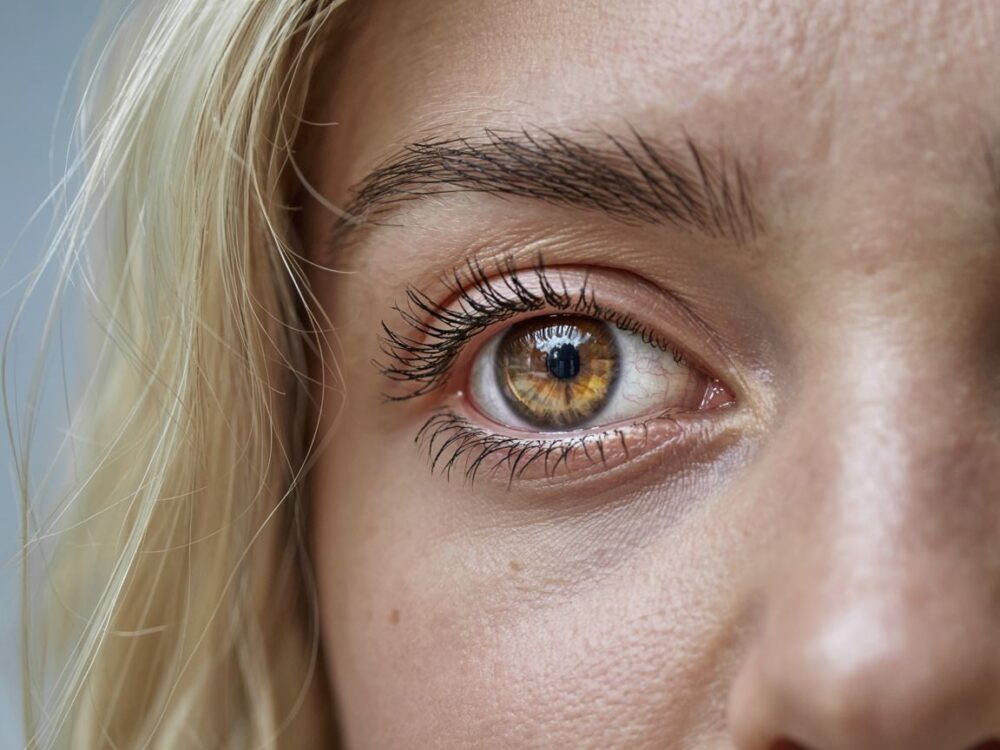 naturalne rzęsy z bliska