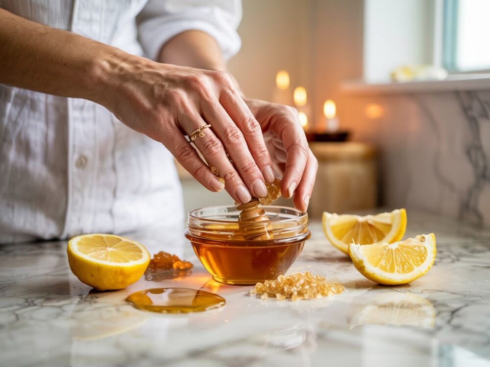 naturalne składniki peelingu