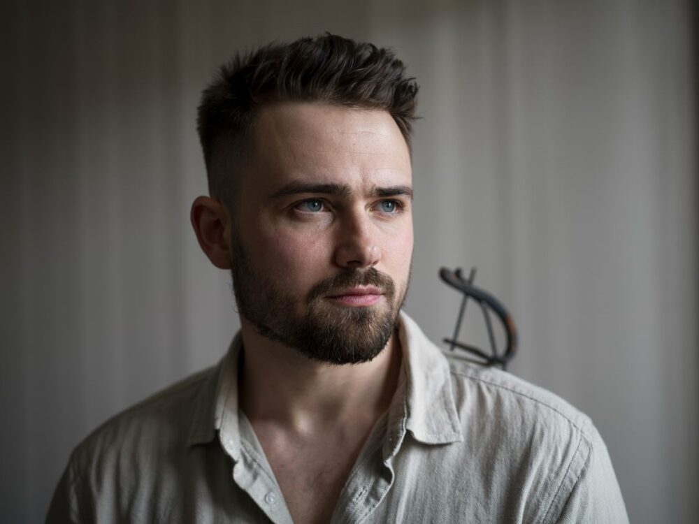 nowoczesne cięcie męskie