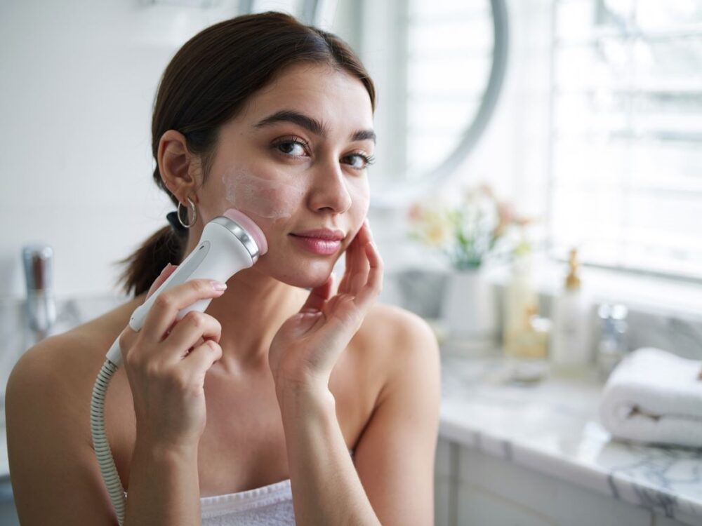oczyszczanie twarzy w domu