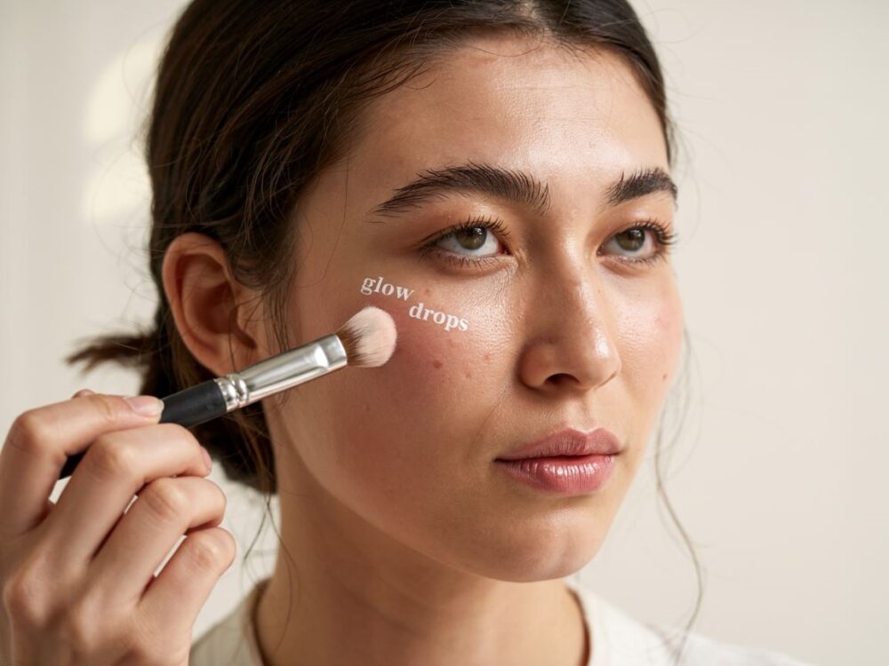 pędzel do rozświetlacza