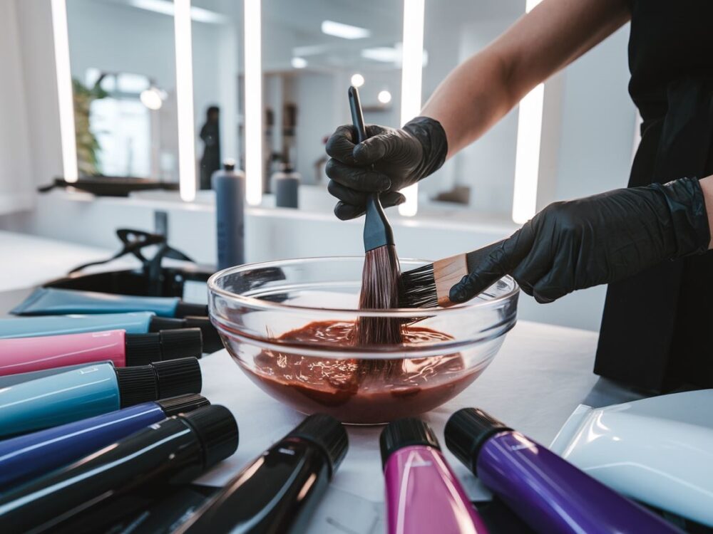 pędzelek do farbowania