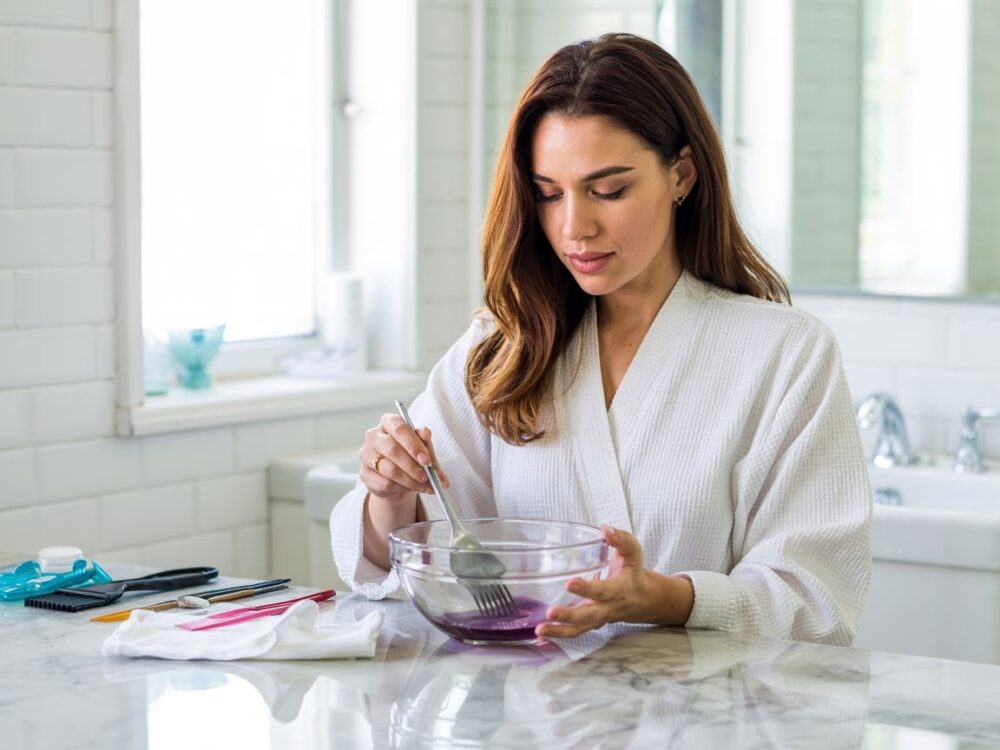 rozjaśnianie farby do włosów