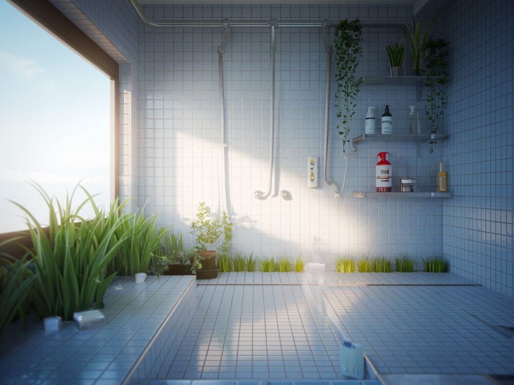 świeża łazienka