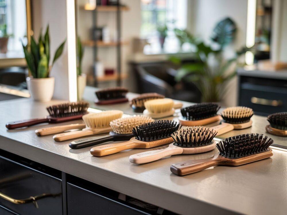 szczotka z naturalnym włosiem