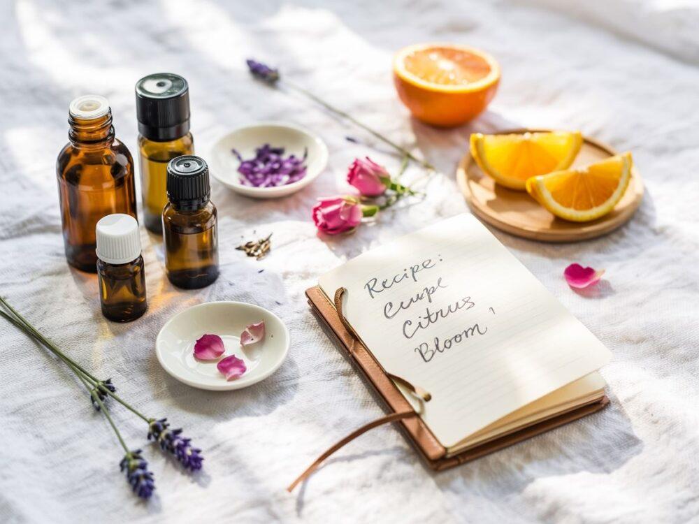 szklane butelki perfum