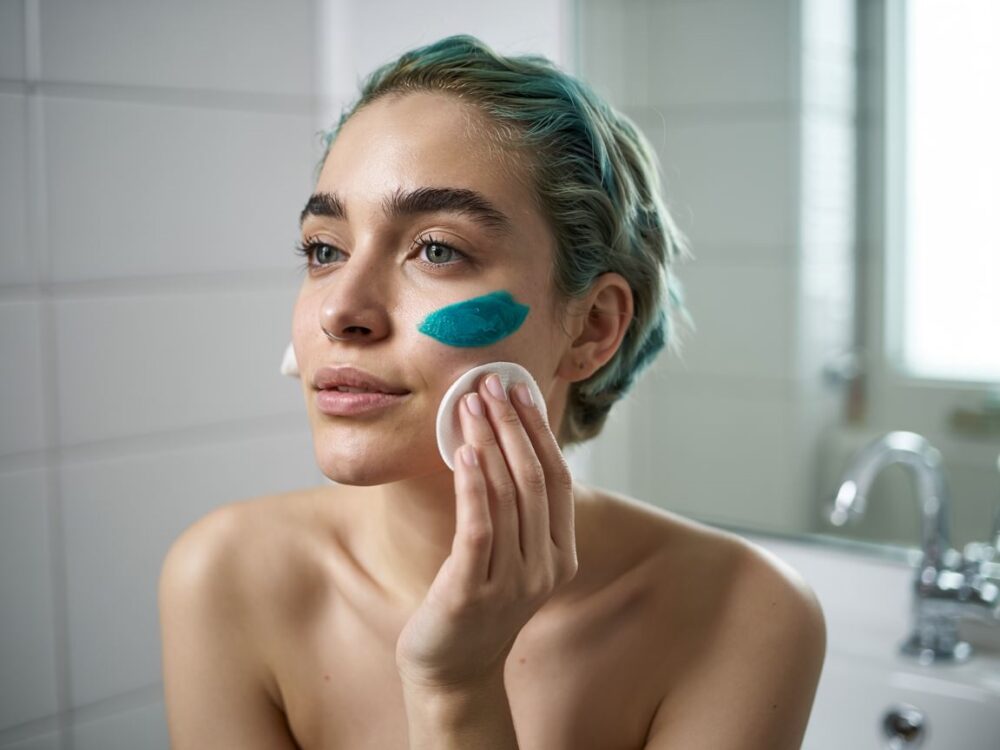 usuwanie farby ze skóry