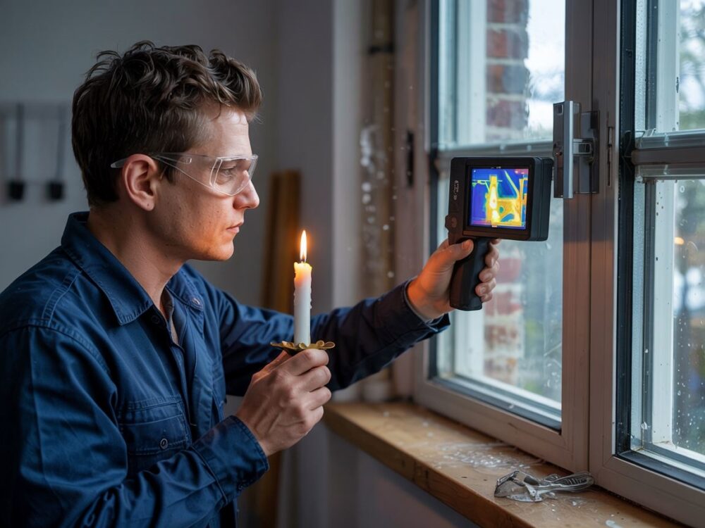 uszczelnianie ramy okiennej