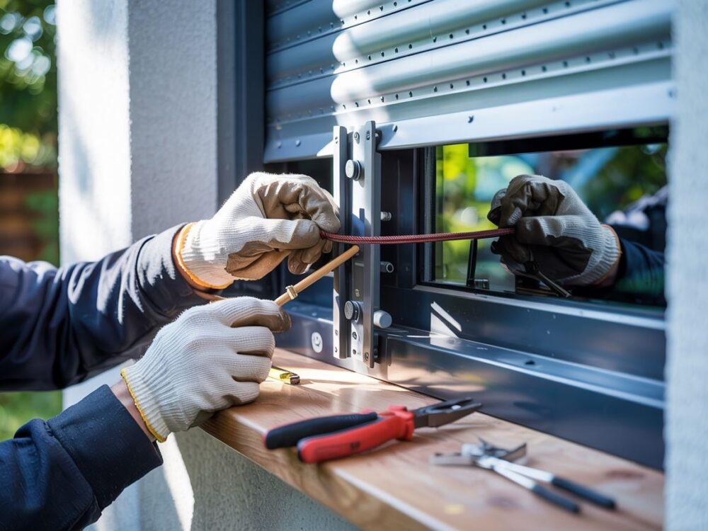 wymiana sznurka w rolecie