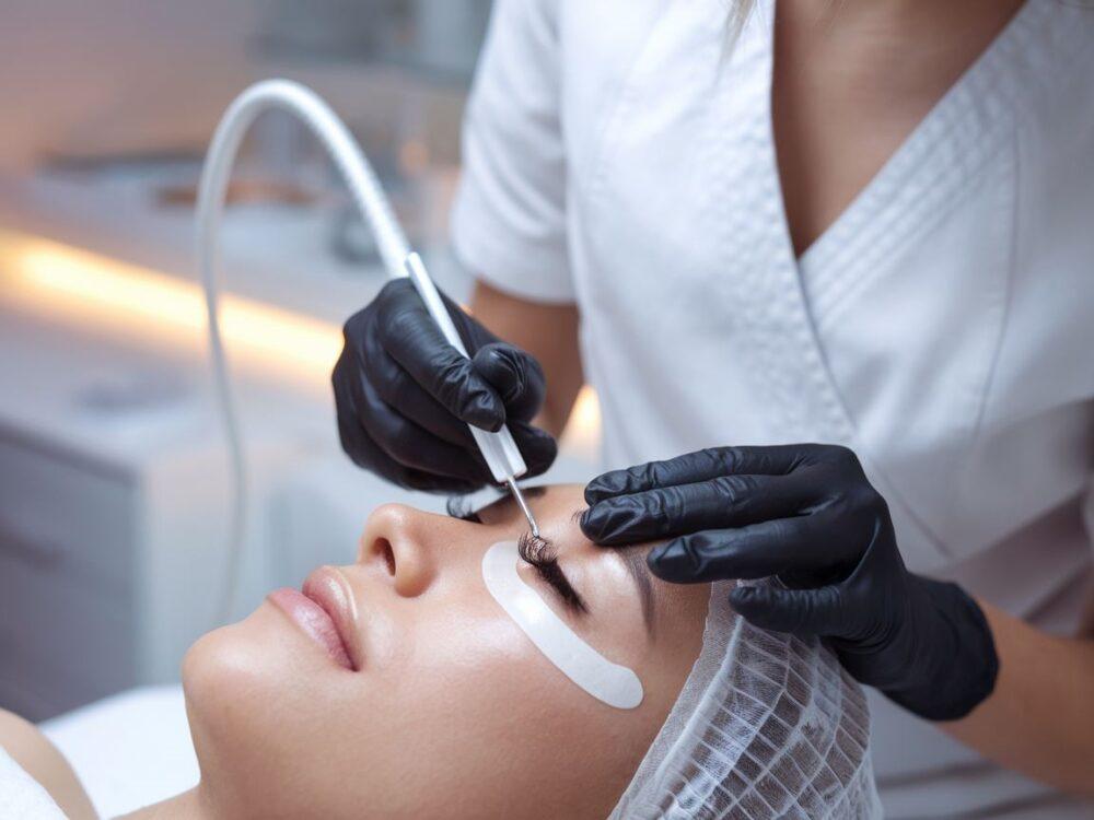 zabieg laminacji rzęs